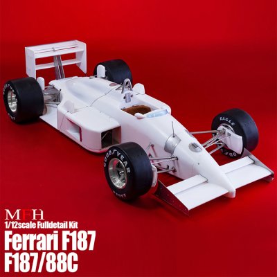 画像1: MFH 1/12 フェラーリ F187 / F187/88C Ver.B 1987 モナコGP