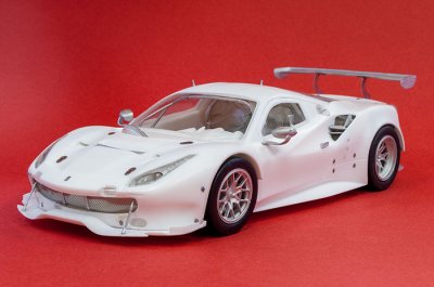 画像2: MFH 1/24 フェラーリ 488 GTE Ver.E 2017 LM Scuderia Corsa