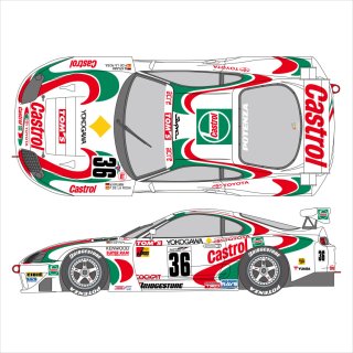 タミヤ　TA02W　カストロール　スープラ　プロポ　メカ　セット カストロール トヨタ トムススープラ GT (プラモデル) - ホビー