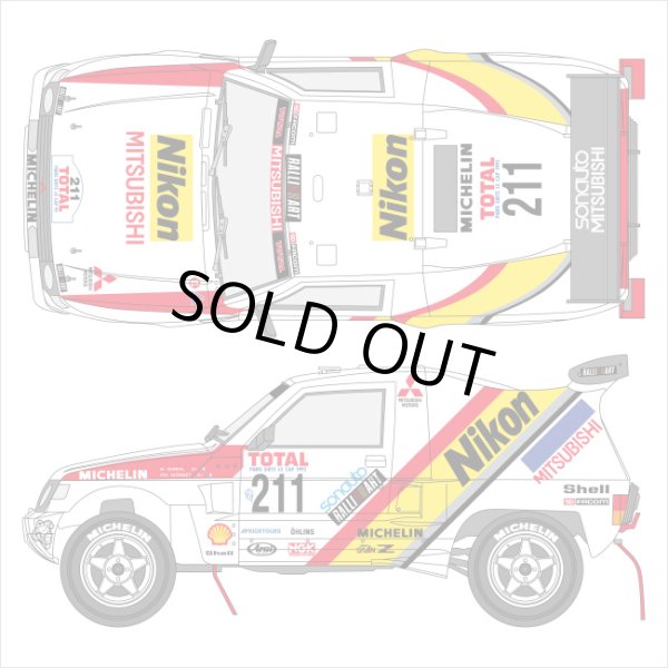 SHUNKO MODELS シュンコウモデル SHK-D205 1/24 ニコンパジェロ 1992 デカールセット タミヤ対応