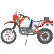 SHUNKO MODELS シュンコウモデル SHK-D230 1/12 BMW R80G/S & ライダー 1985 デカールセット タミヤ対応
