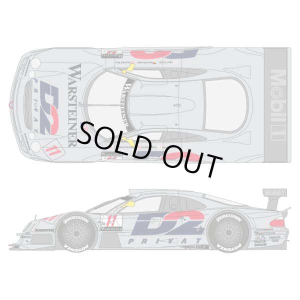 シュンコモデル 1/24 D2 CLK-GTR 1997 デカールセット