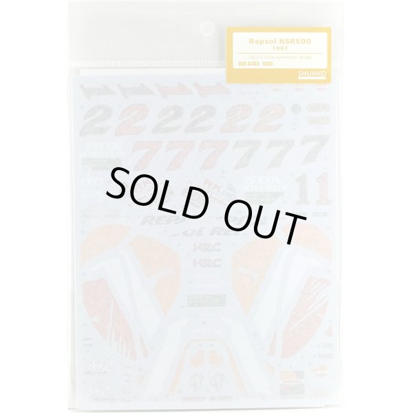 SHUNKO MODELS シュンコモデル SHK-D340 1/12 レプソルNSR500 1997 デカールセット