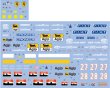 SHUNKO MODELS シュンコウモデル SHK-D372 1/24 フェラーリ ティーポ 640 & 642 デカールセット ハセガワ対応