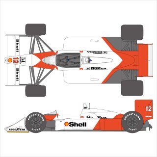 1／20スケール　マクラーレンMP4/3 Yahoo!オークション -「タミヤ 1/20 マクラーレン ホンダ mp4/4