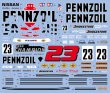 SHUNKO MODELS シュンコウモデル SHK-D393 1/24 ペンズオイル GT-R R33 1998 デカールセット タミヤ対応