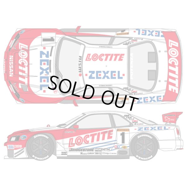 SHUNKO MODELS シュンコウモデル SHK-D396 1/24 ロックタイト ゼクセル GT-R R34 2000 デカールセット タミヤ対応