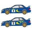 SHUNKO MODELS シュンコモデル SHK-D399 1/24 スリーファイブ インプレッサ WRC 1997 オーストラリア/RAC デカールセット タミヤ対応