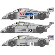 SHUNKO MODELS シュンコウモデル SHK-D404 1/24 ザウバー メルセデス C9 1989-90 デカールセット タミヤ対応