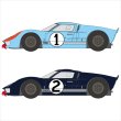 SHUNKO MODELS シュンコモデル SHK-D417 1/24 フォードGT40 1966 LM #1/2 デカールセット フジミ対応