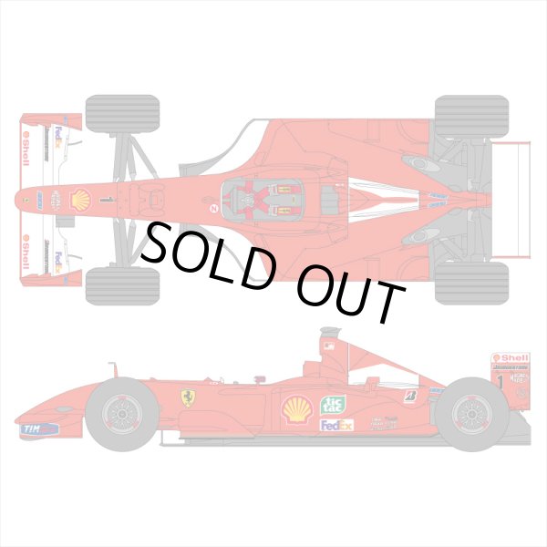 SHUNKO MODELS シュンコウモデル SHK-D419 1/20 フェラーリ F2001 デカールセット タミヤ対応