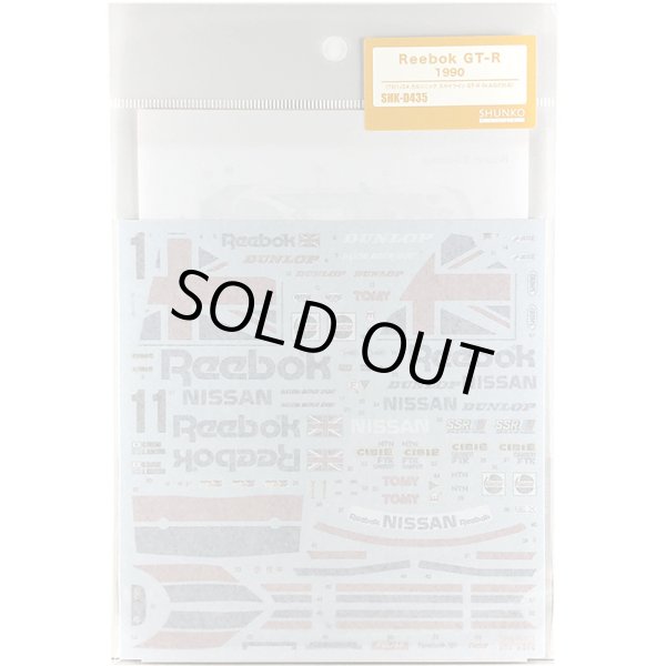 SHUNKO MODELS シュンコウ SHK-D435 1/24 リーボック スカイライン GT-R 1990 デカールセット タミヤ対応