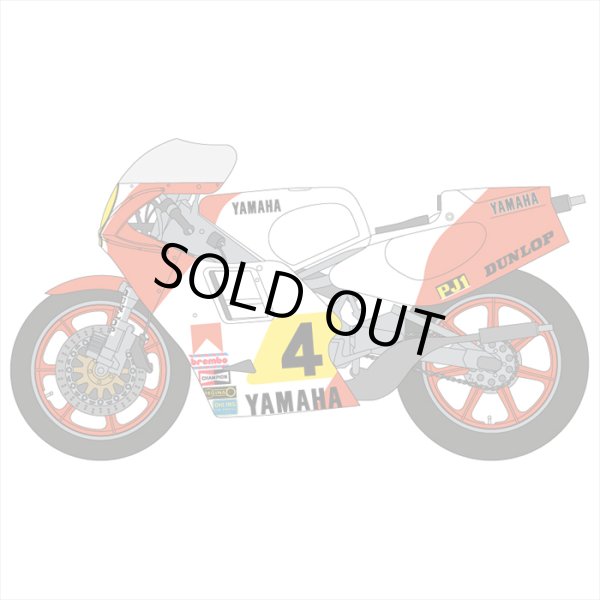 SHUNKO MODELS シュンコウ SHK-D445 1/12 ヤマハ YZR500 & ライダー #4 1983 デカールセット タミヤ対応