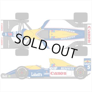 SHUNKO 1/20 ウィリアムズ FW14B デカールセット フジミ対応