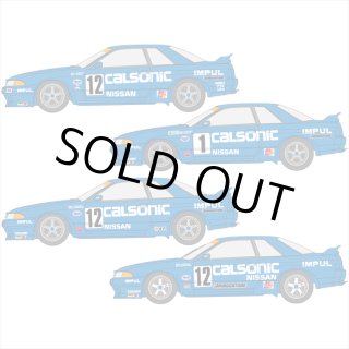 SHUNKO 1/12 カルソニック スカイラインGT-R 1990-93 デカールセット