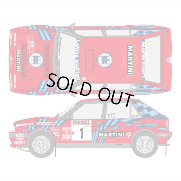 SHUNKO MODELS シュンコウ SHK-D461 1/12 マルティニデルタ16v 1989 サンレモ デカールセット イタレリ対応