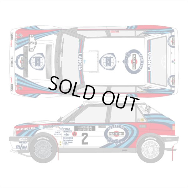 SHUNKO MODELS シュンコウ SHK-D463 1/12 マルティニデルタ16v 1991 1000湖 デカールセット イタレリ対応