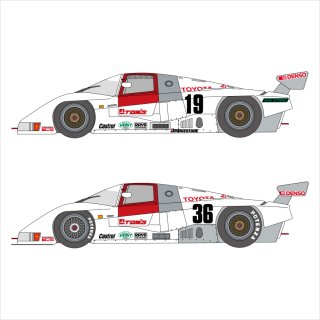 SHUNKO 1/24 トヨタ トムス 84C 1984 デカール タミヤ対応