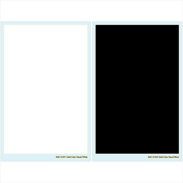 SMC D-021 D-022 ベタデカール ホワイト ブラック