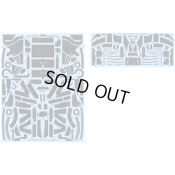 画像2: スタジオ27 1/20 MP4/27 カーボン デカール フジミ対応 （デカール） (2)