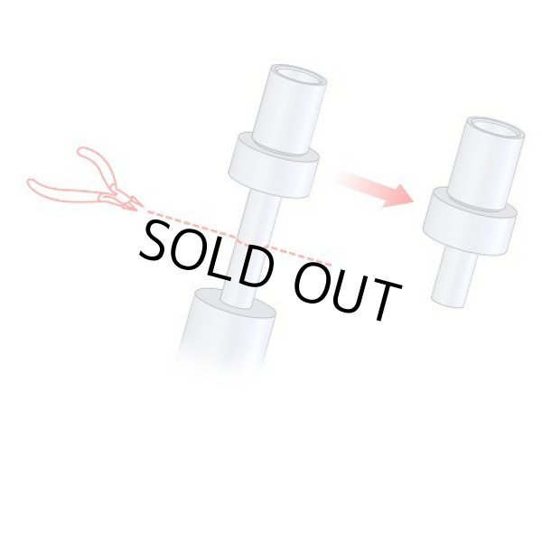 画像4: アドラーズネスト 超極細 リード線用 ニップル 10個入 （ディテールアップパーツ） (4)