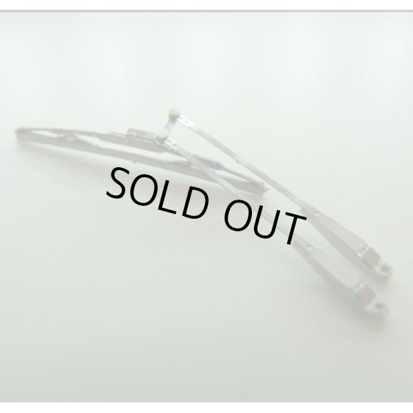 画像3: バルケッタ 1/24 精巧 リアルワイパー Bセット 外車・レースカー対応 （ディテールアップパーツ） (3)