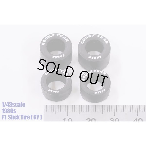 モデルファクトリーヒロ P1110 1/43 1980s F1 スリックタイヤ GY セット