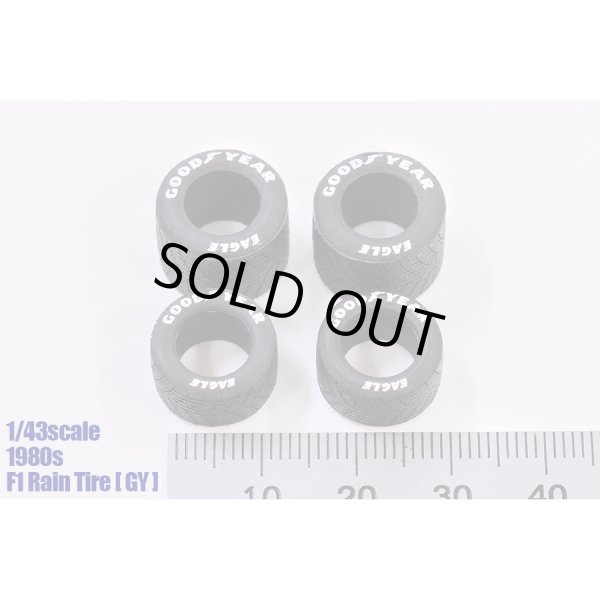 モデルファクトリーヒロ P1111 1/43 1980s F1 レインタイヤ GY セット