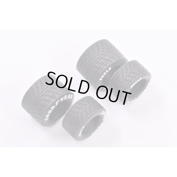 モデルファクトリーヒロ P1111 1/43 1980s F1 レインタイヤ GY セット