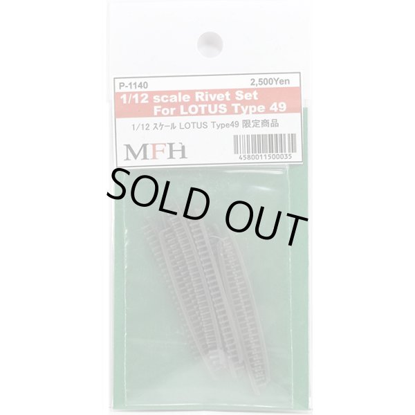 モデルファクトリーヒロ MFH P-1140 1/12 リベットセット 約1.0mm