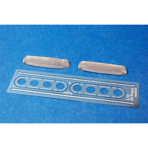 画像2: MFH 1/12 オーバールファンネル メッシュ台座付 (2)