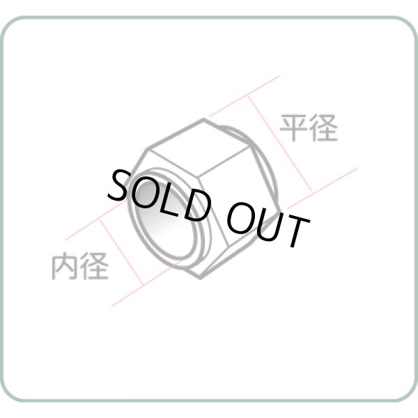 画像2: さかつう 六角フランジ 平径1.2mm 10個入り （ディテールアップパーツ） (2)