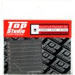 Top Studio TD23041 0.6mm-1.3mm 丸ナット エッチングセット