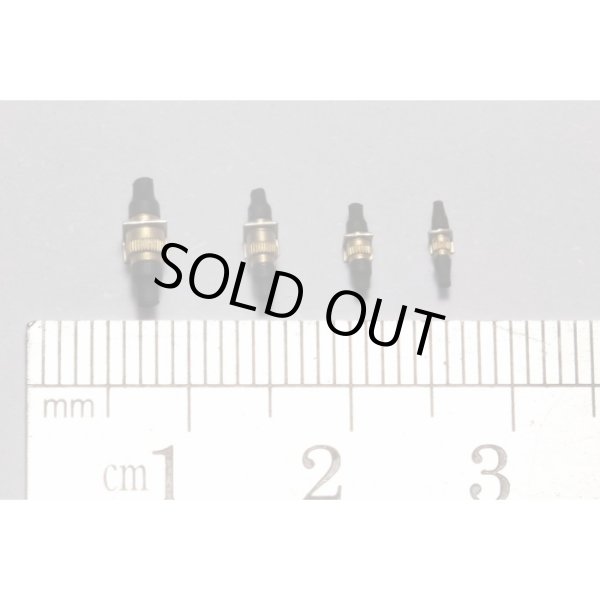 Top Studio TD23136 1/12 真鍮製 2.6mm 電装コネクター （エレクトロニックコネクター）