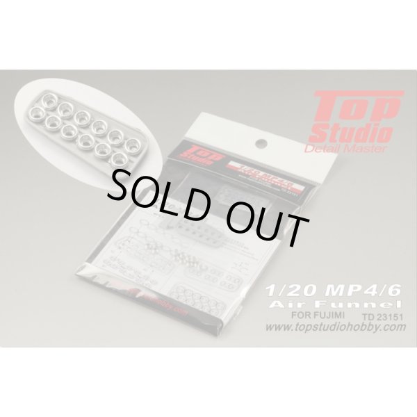 Top Studio TD23151 1/20 MP4/6 エアーファンネル