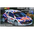 画像1: BELKITS 1/24 プジョー 207 S2000 2009 Ypres Westhok Rally Winner (1)