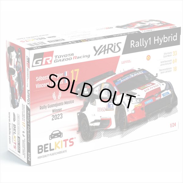 ベルキット BEL026 1/24 トヨタ GR ヤリス ラリー1 ハイブリッド WRC 2023 プラモデル