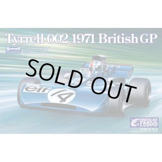 エブロ 1&frasl;20 ティレル 002 イギリスGP 1971 | クアトロポルテ 通販