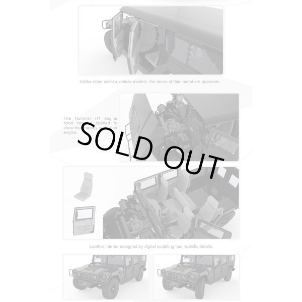 MENG MODEL モンモデル 1/24 ハマーH1