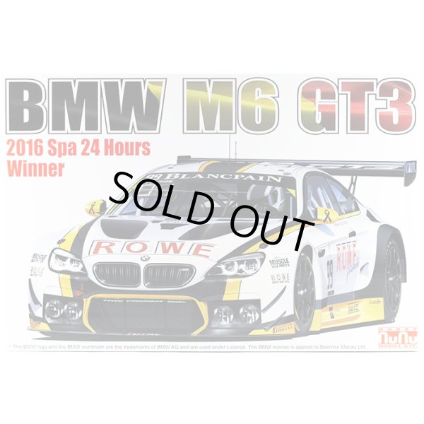 プラッツ/nunu PN24001 1/24 BMW M6 GT3 2016 スパ24時間レース ウイナー