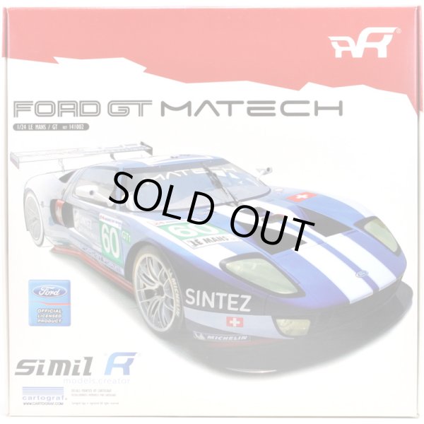 画像1: similR 1/24 フォード GT GT1 MATECH LM 2010 (1)