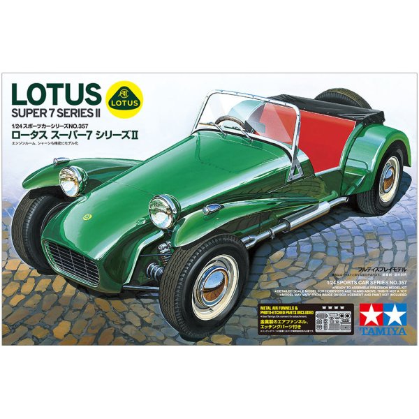 タミヤ 24357 1/24 ロータス スーパー7 シリーズII プラモデル