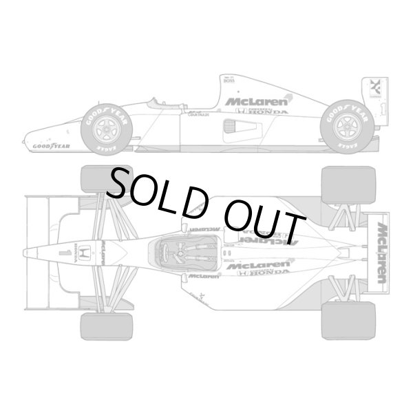 タミヤ製品■塗装済み完成品■ 1/20 マクラーレン・ホンダ MP4/7A