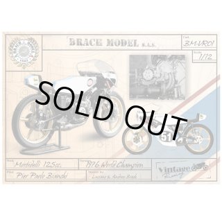 BRACH MODEL レジンキットモルビデリ125cc1976年WCマシン 超貴重 上級者向け レジンキット モルビデリ125cc 1976年 WC