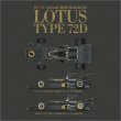 モデルファクトリーヒロ MFH K333 K334 1/43 ロータス Type72D