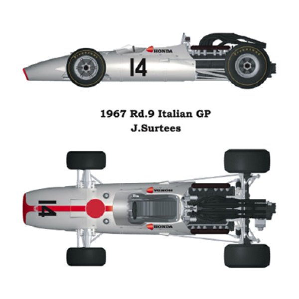 モデルファクトリーヒロ MFH K343 1/43 HONDA RA300