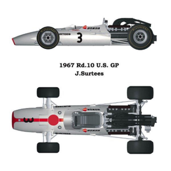 モデルファクトリーヒロ MFH K343 1/43 HONDA RA300