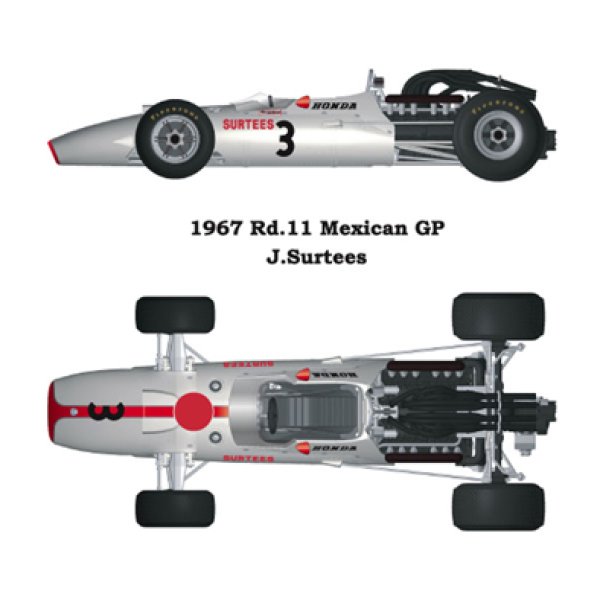 モデルファクトリーヒロ MFH K343 1/43 HONDA RA300