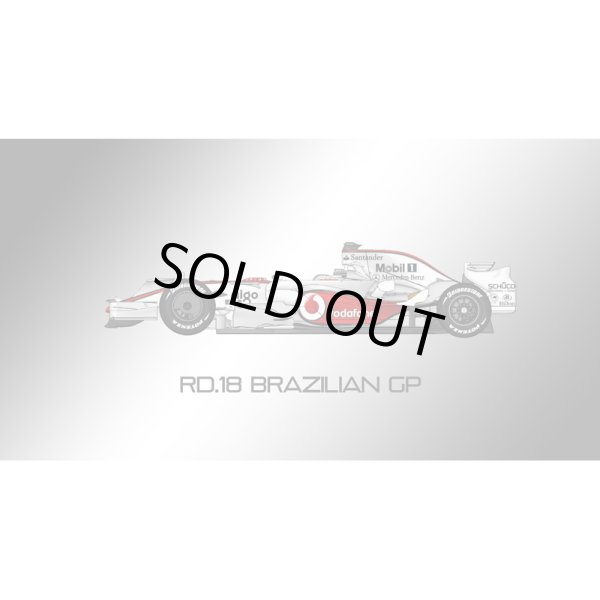 画像2: MFH 1/12 マクラーレン MP4-23 Ver.B `08 ブラジルGP (2)