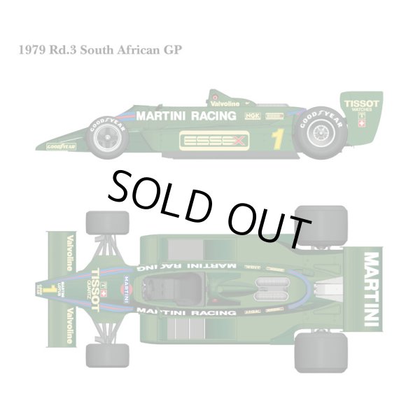画像2: MFH 1/12 ロータス タイプ79 マルティニ Ver.B 1979 南アフリカGP (2)